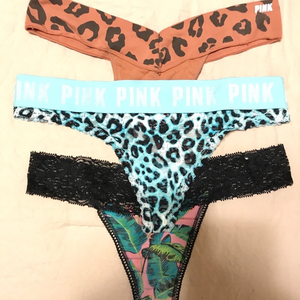 VS PINK thongs